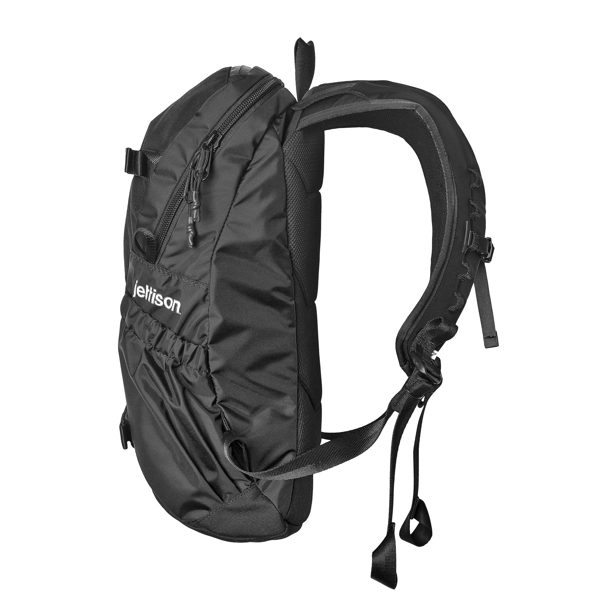 FalconTech 20L multi-functional daypack side view - product color: black