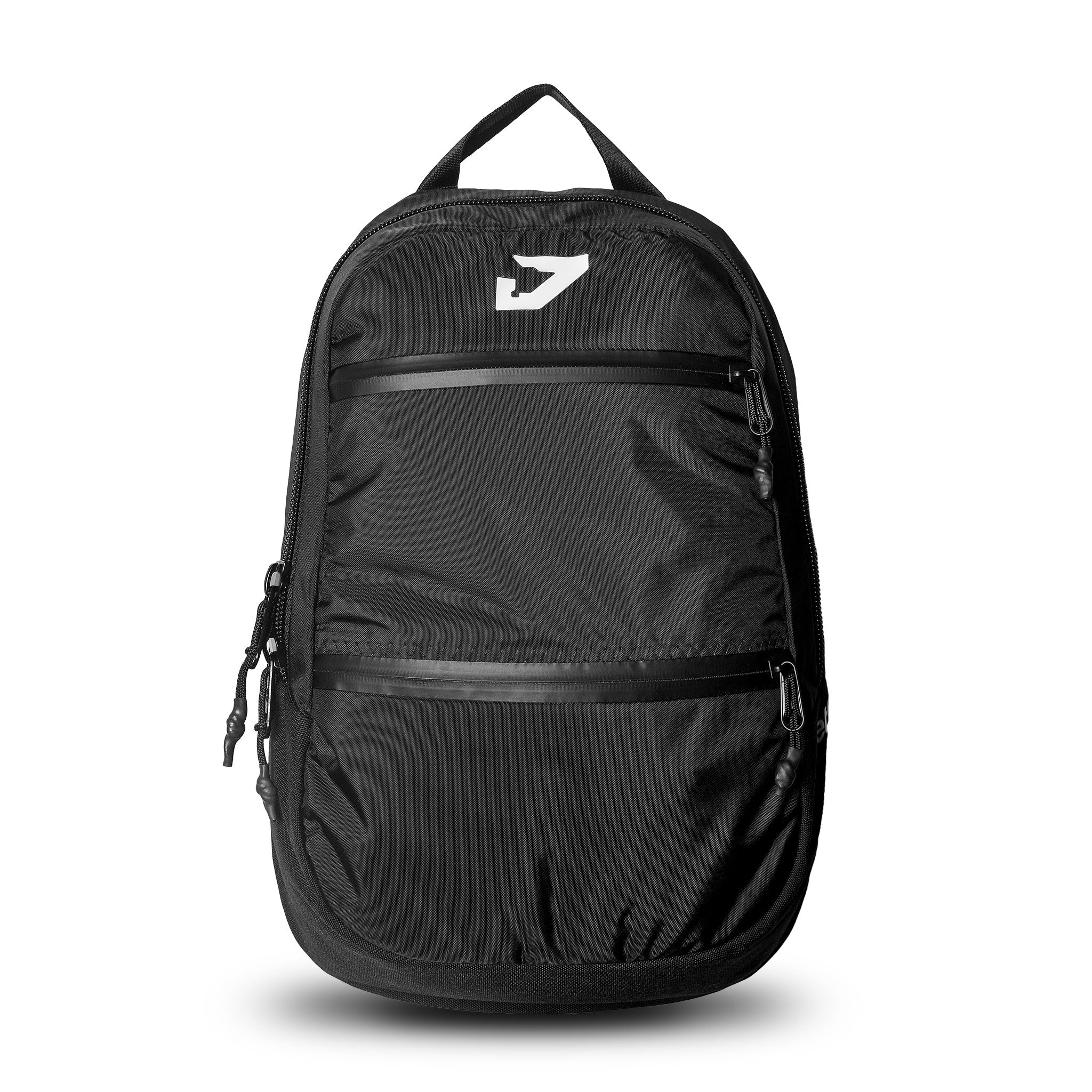 Jett Pack Carbon backpack front view - color:black, capacity:15L